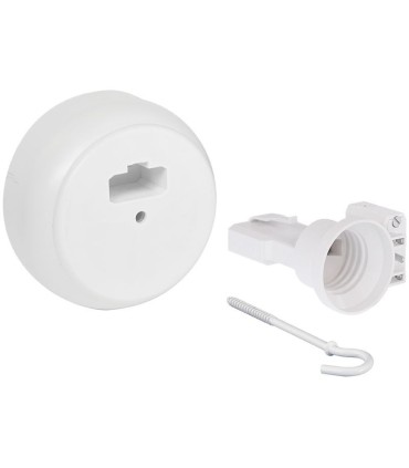 Boîte centre DCL saillie  + piton + douille E27