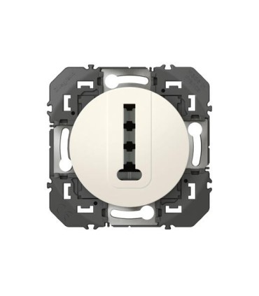 Prise téléphone en T Dooxie Blanc