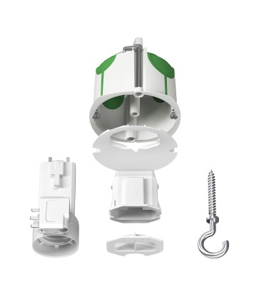 Boite Point de centre DCL étanche MULTIFIX AIR avec Douille et Couvercle affleurant