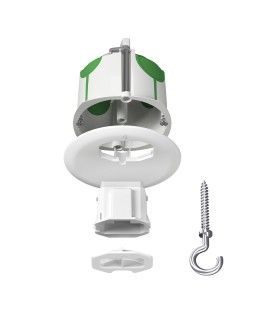 Boite Point de centre DCL étanche MULTIFIX AIR, Couvercle non affleurant