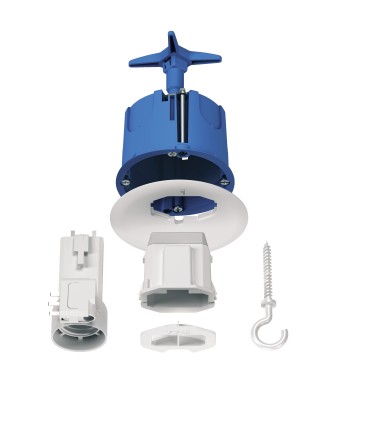 Boite Point de centre DCL MULTIFIX plus avec Douille et Couvercle non affleurant