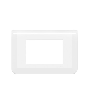 Plaque Mosaic 3 modules blanc