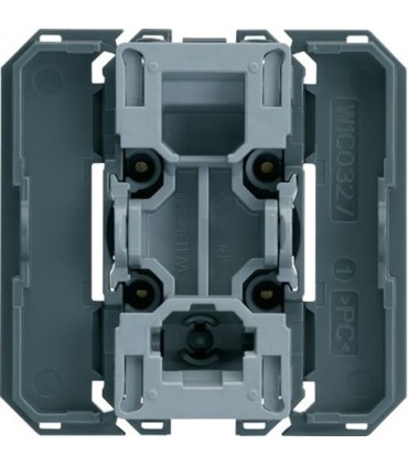 Interrupteur gallery 2 modules 2 poles 10A / Hager