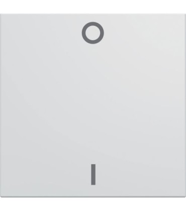 Interrupteur bipolaire gallery 2 modules 2 poles 16A pure / Hager