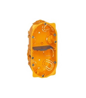 Boite Encastrement Legrand Batibox cloison sèche 2 postes - 4/5 modules - Prof. 40