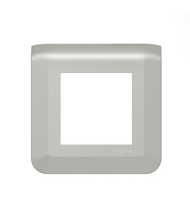 Plaque de finition Mosaic pour 2 modules Aluminium