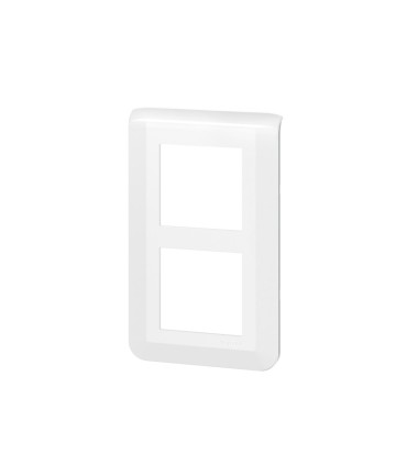 Plaque de finition verticale spéciale rénovation Mosaic pour 2x2 modules blanc