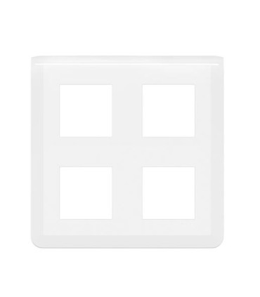 Plaque de finition Mosaic pour 2x2x2 modules blanc