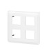 Plaque de finition Mosaic pour 2x2x2 modules blanc