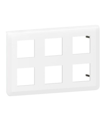 Plaque de finition Mosaic pour 2x3x2 modules blanc