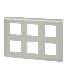 Plaque de finition Mosaic pour 2x3x2 modules Aluminium