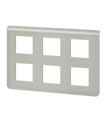 Plaque de finition Mosaic pour 2x3x2 modules Aluminium
