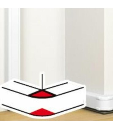 Angle extérieur pour goulotte à clippage direct Mosaic 50x80mm blanc