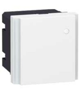 Parasurtenseur Mosaic 16 A - 2 modules - blanc