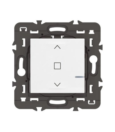 Commande sans fils volet roulant Mosaic with Netatmo blanc