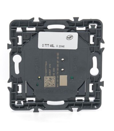 Commande sans fils volet roulant Mosaic with Netatmo blanc