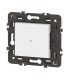 Interrupteur option variateur connecté Mosaic with Netatmo blanc