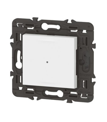 Interrupteur option variateur connecté Mosaic with Netatmo blanc