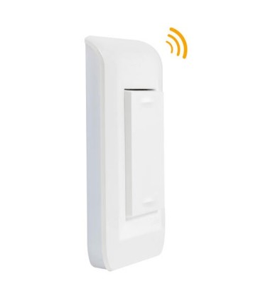 Prêt-à-poser va-et-vient sans tirer de fil Mosaic 1 interrupteur et 1 commande sans fil complet blanc