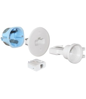 Boîte applique AIR'métic DCL Ø54 douille E27