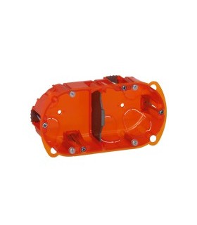 Boite multimatériaux Legrand Batibox 2 postes - Prof. 40mm