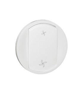 Enjoliveur Céliane pour commande VMC - Blanc