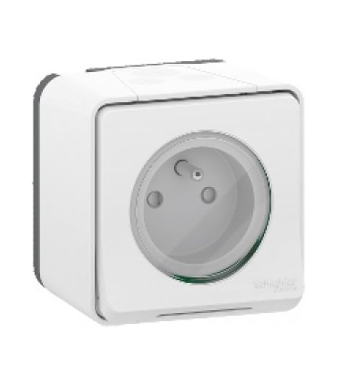Prise de courant 16A Mureva Styl blanc