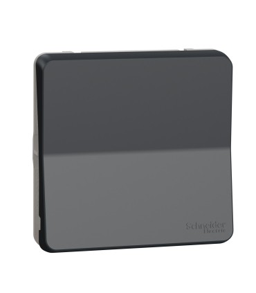 Bouton poussoir Mureva Styl composable gris