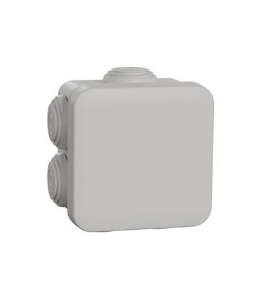 Boite Dérivation étanche Mureva Box 7 Entrées 65X65X45 Gris