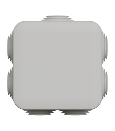 Boite Dérivation étanche Mureva Box 7 Entrées 65X65X45 Gris