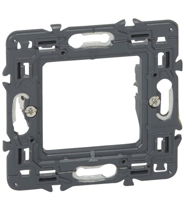 Support pour fixation à griffe longue Batibox - rénovation - pour 1 poste -2 mod