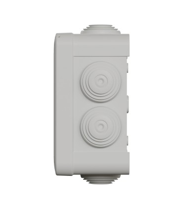 Boite Dérivation Mureva Box étanche 105X105X55 Grise 7 Entrées