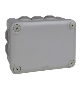 Boite Dérivation étanche Mureva Box 150X105X80 à 10 Entrées gris