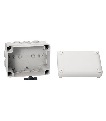 Boite Dérivation étanche Mureva Box 150X105X80 à 10 Entrées gris