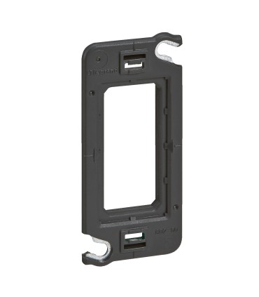 Support pour fixation à vis Legrand Batibox pour poste étroit - 1 module (x10)