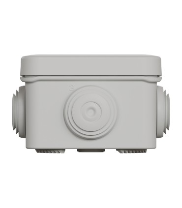 Boite dérivation Mureva Box étanche 65X65X45 à 4 entrées - Gris
