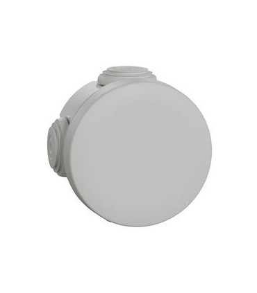 Boite Dérivation Mureva Box étanche Ø 60 à 4 entrées - Gris