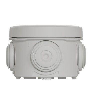 Boite Dérivation Mureva Box étanche Ø 60 à 4 entrées - Gris