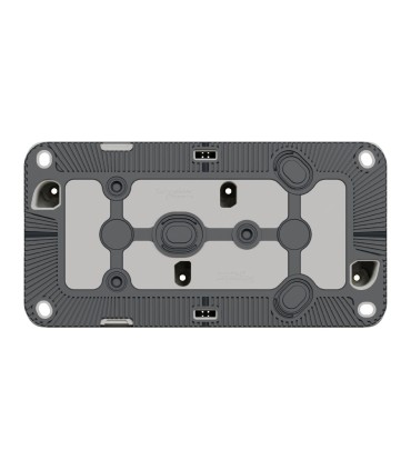 Boîte 2 postes Mureva Styl horizontaux saillie blanc