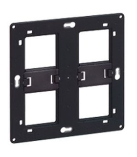 Support grand format Batibox Legrand pour Mosaic - 2 x 2 postes - 2 x 4/5 modules