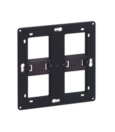 Support grand format Batibox Legrand pour Mosaic - 2 x 2 postes - 2 x 4/5 modules
