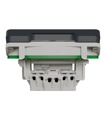 Prise 2P+T Mureva Styl composable 16A connexion auto - gris