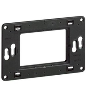 Support 3 modules pour fixation à vis Legrand Batibox - montage horizontal / vertical
