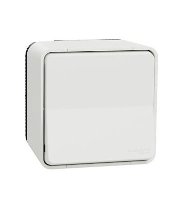 Interrupteur Va et vient Mureva Styl complet saillie blanc