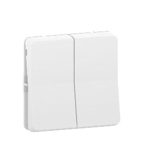 Double va et vient Mureva Styl composable Blanc