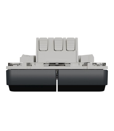 Double bouton poussoir Mureva Styl composable gris