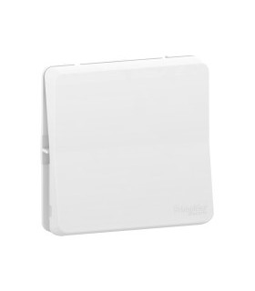Bouton poussoir Mureva Styl composable blanc
