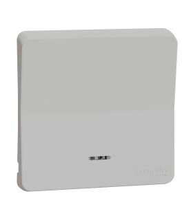 Enjoliveur simple lumineux Mureva Styl blanc