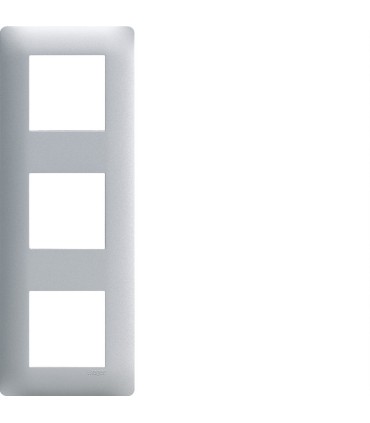 Essensya Plaque 3 postes entraxe 71mm Titane