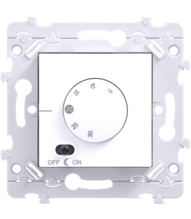 Thermostat d'ambiance Essensya blanc